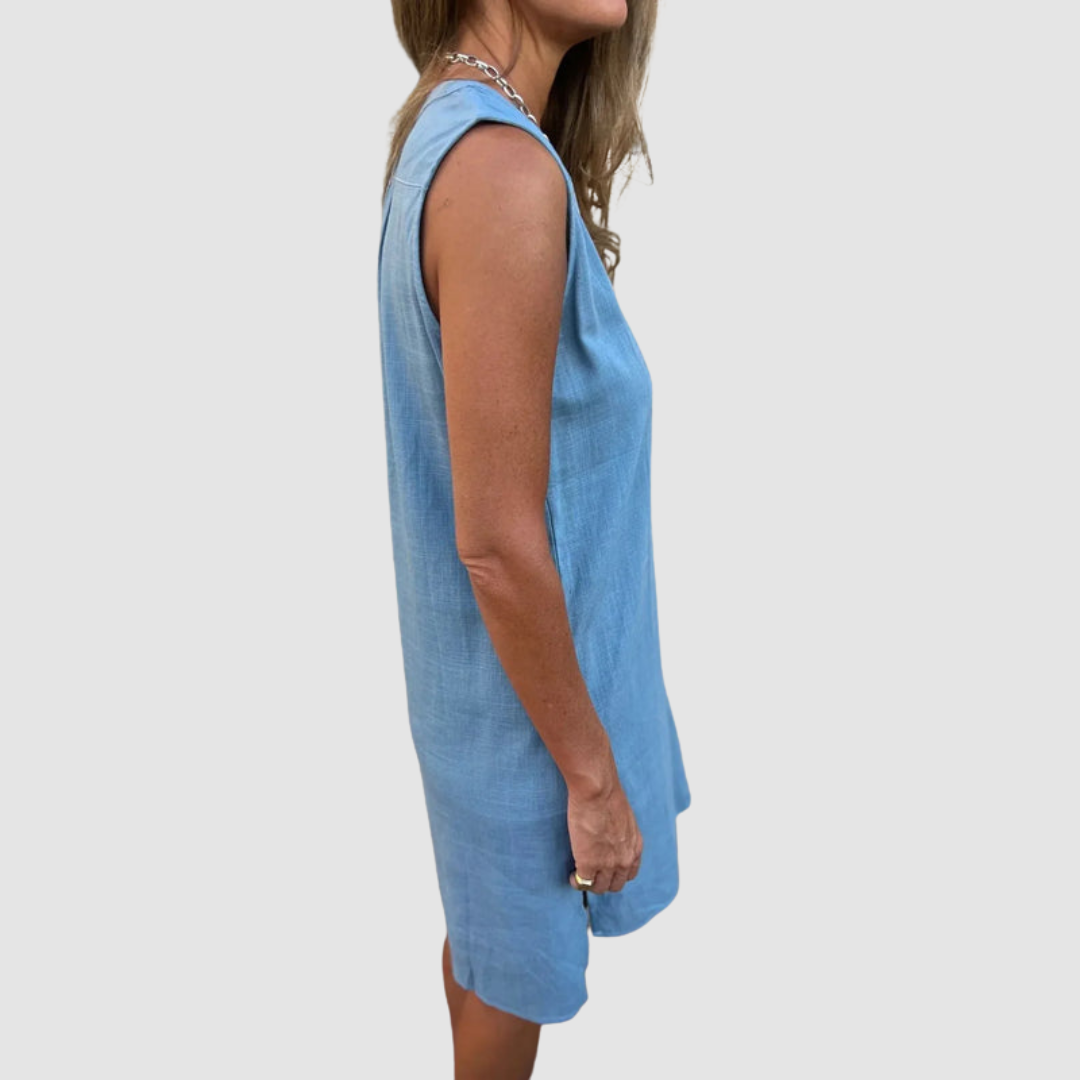 Audry™ Stylish Cotton Dress