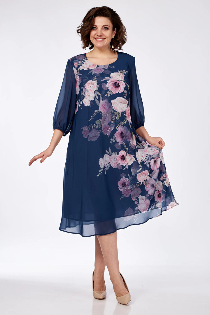 Allison™ Elegant Floral Dress
