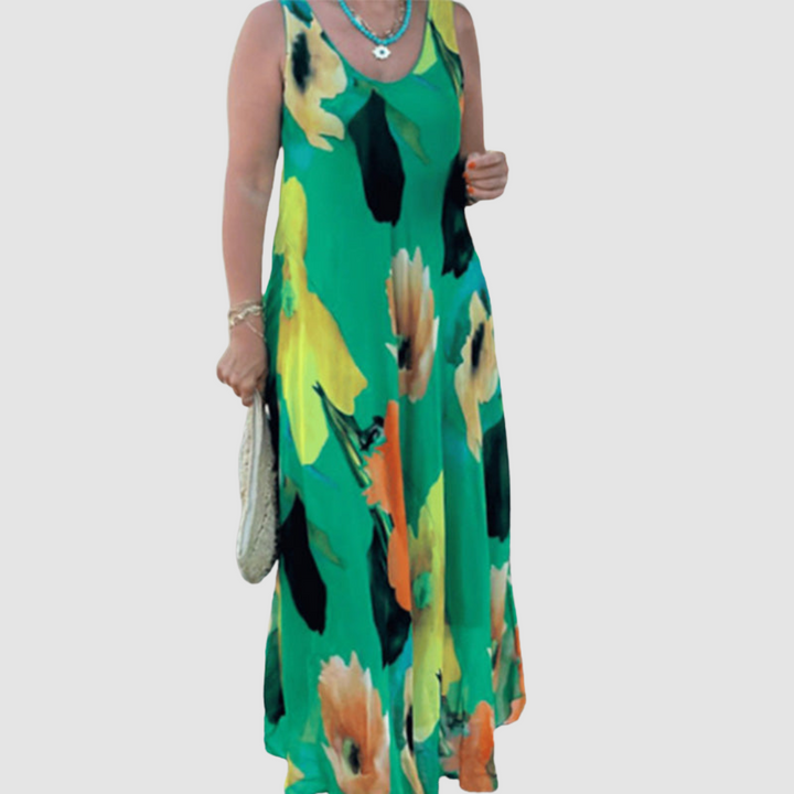 Paige™ Elegant Floral Dress