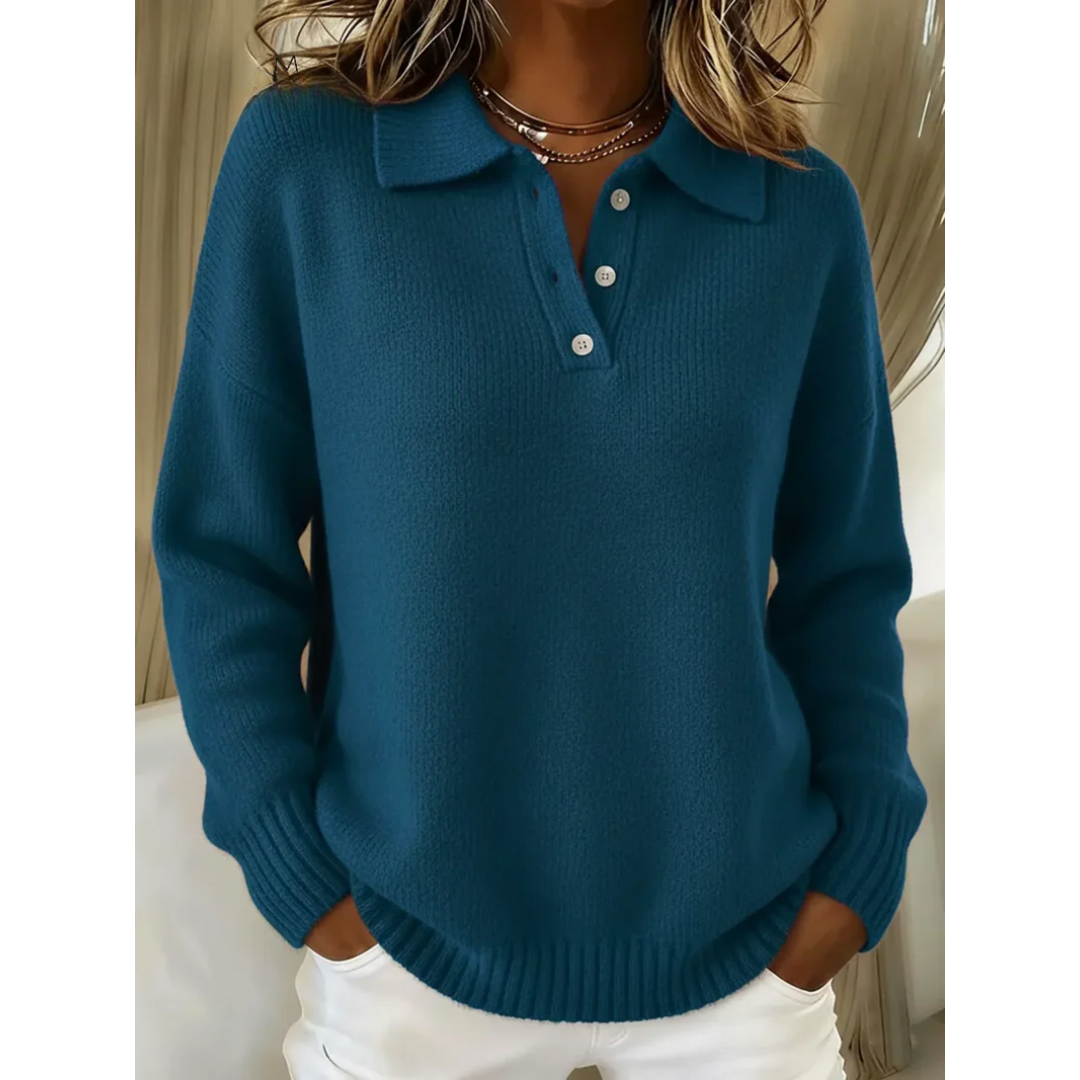 Maren™ | Polo Collar Sweater