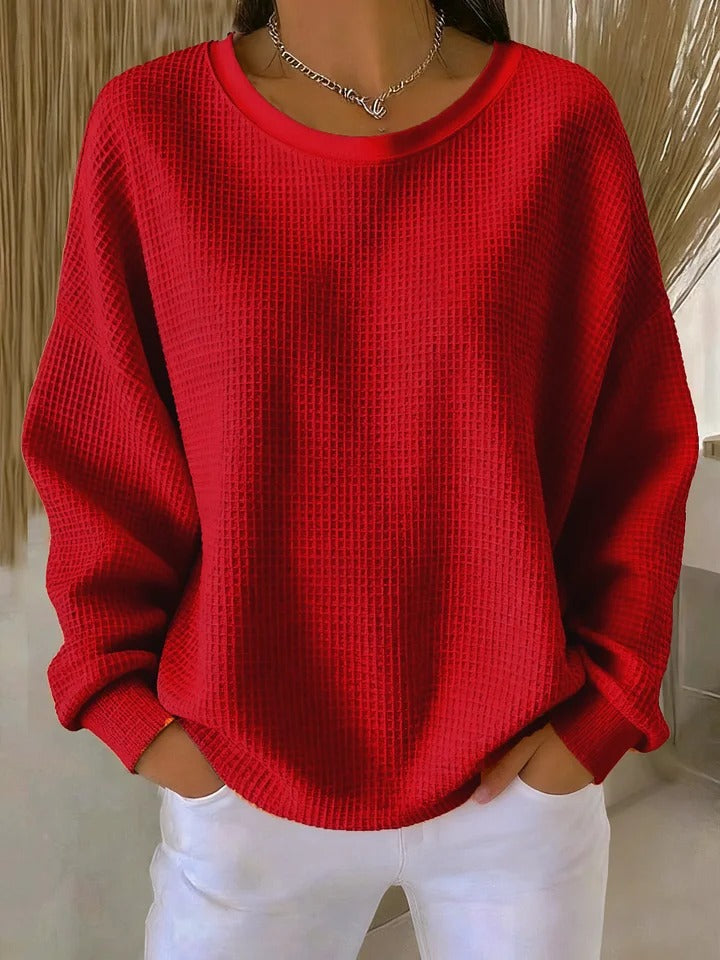 Nila™ | Ribbed Crew-Neck Sweater