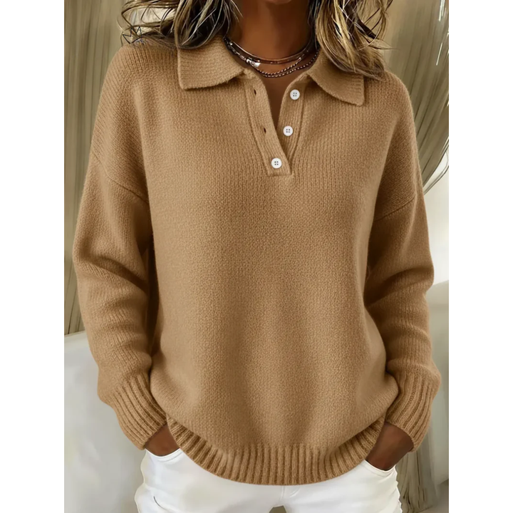 Maren™ | Polo Collar Sweater