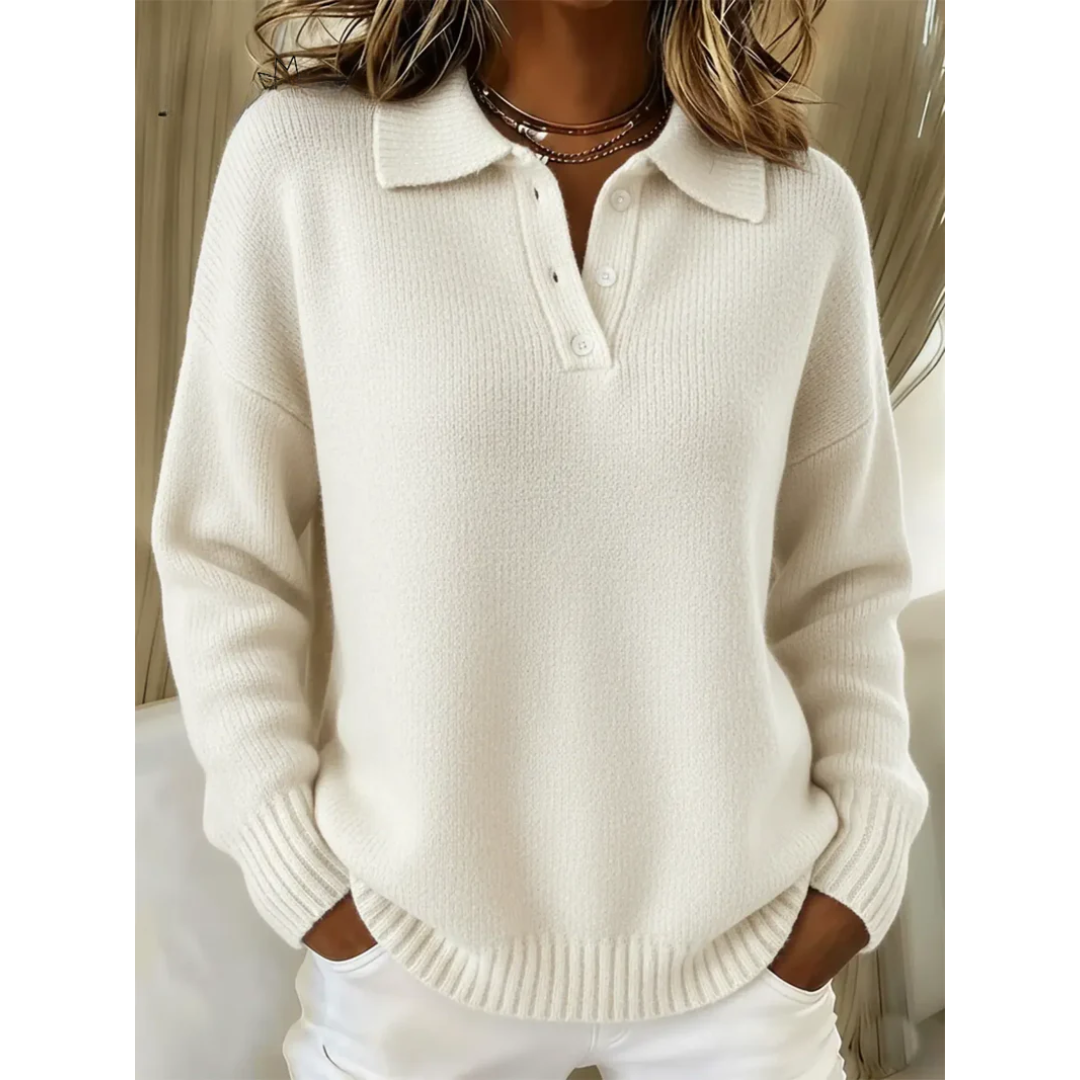 Maren™ | Polo Collar Sweater