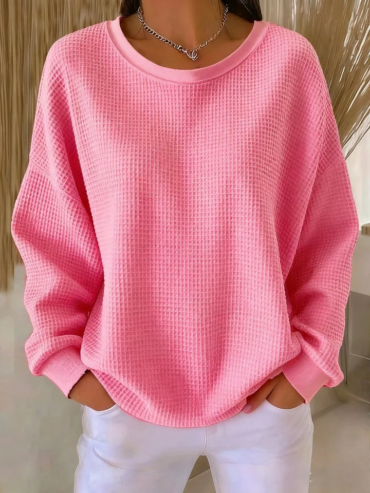 Nila™ | Ribbed Crew-Neck Sweater
