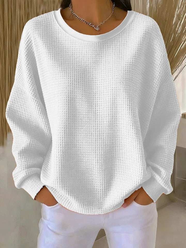 Nila™ | Ribbed Crew-Neck Sweater