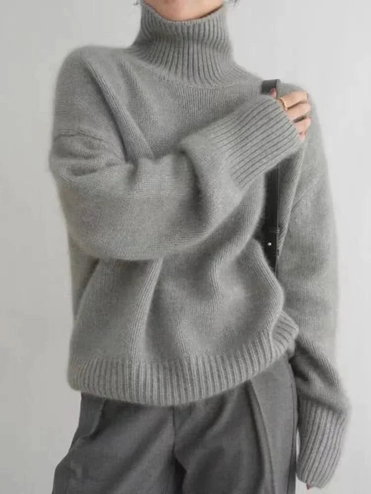 Isadora™ | Pure Cashmere Turtleneck