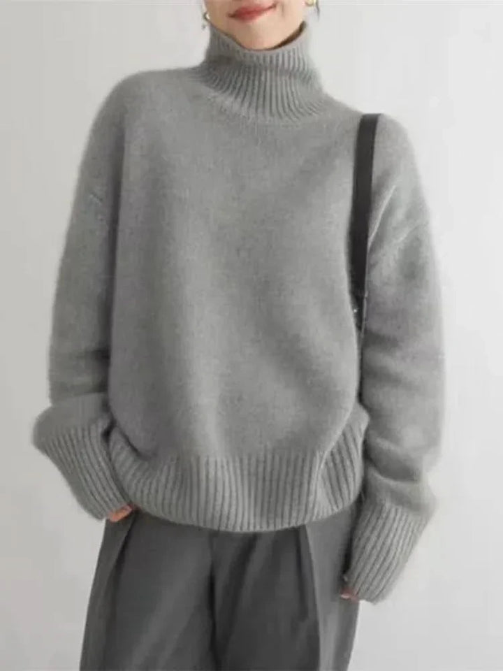 Isadora™ | Pure Cashmere Turtleneck