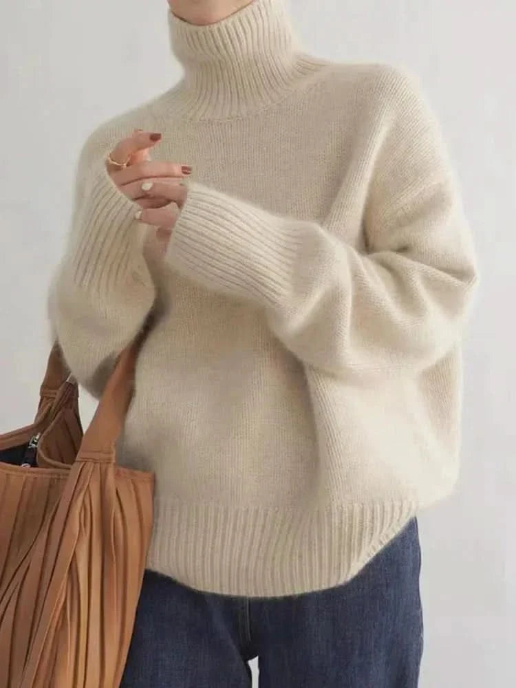 Isadora™ | Pure Cashmere Turtleneck