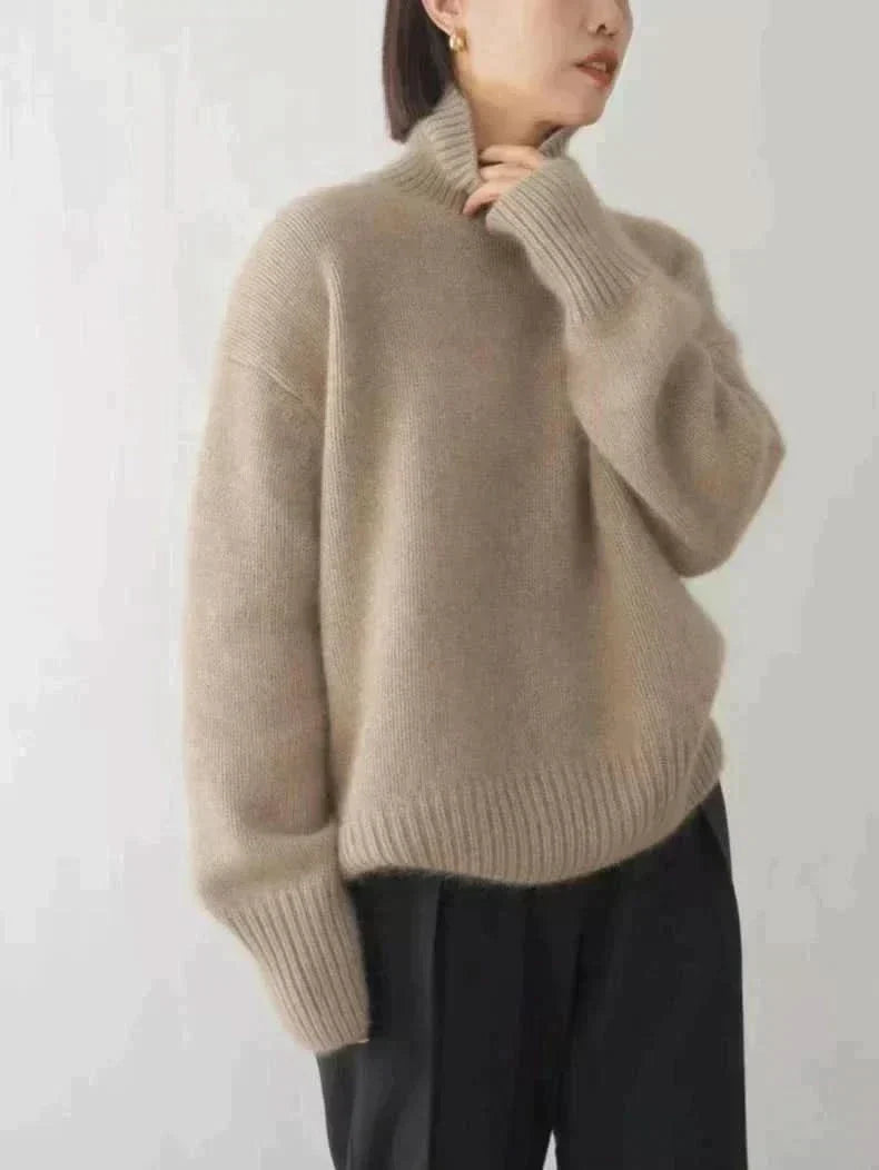 Isadora™ | Pure Cashmere Turtleneck