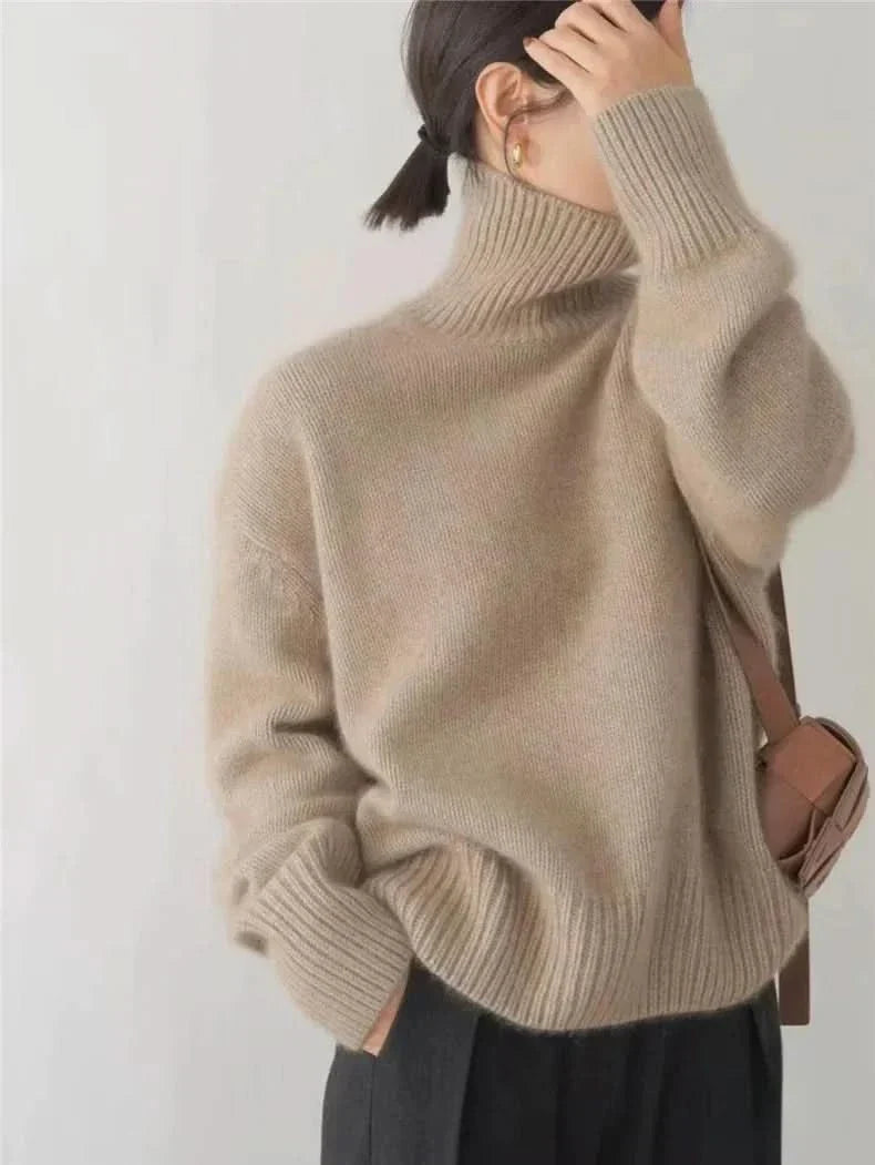 Isadora™ | Pure Cashmere Turtleneck