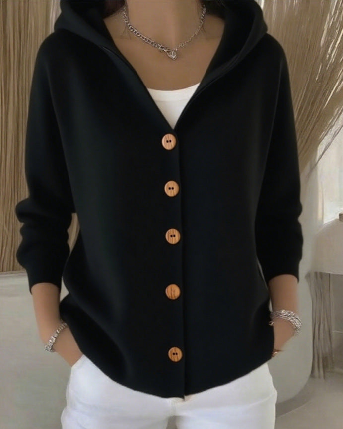 Darienne™ | Oversized Hooded Cardigan