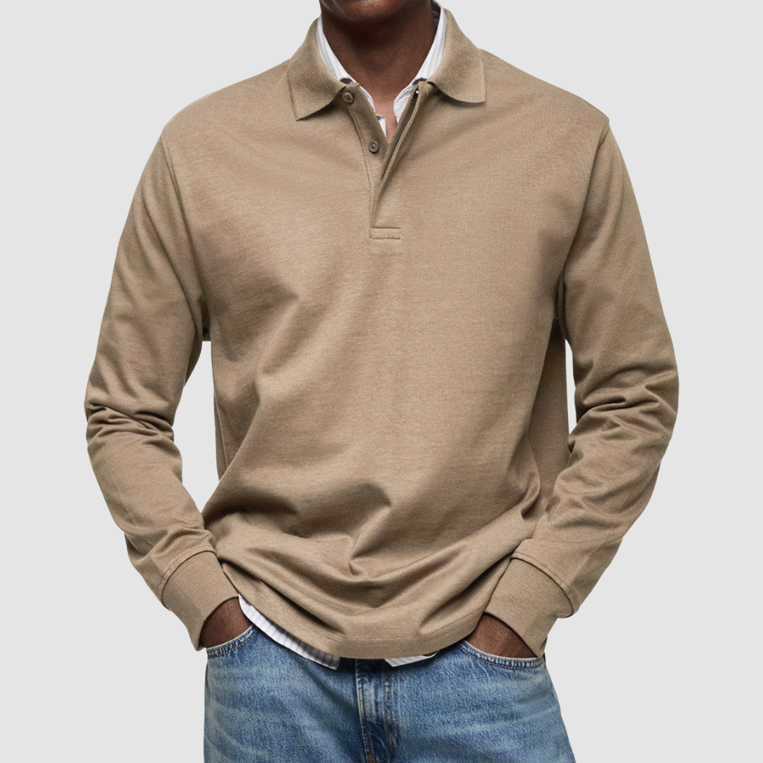 Bradford™ casual long sleeve polo