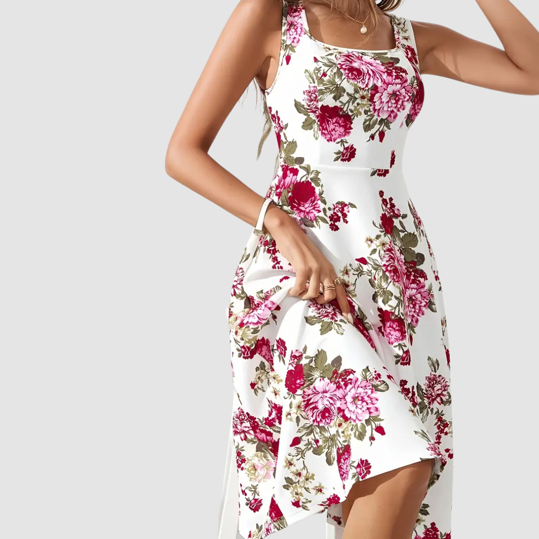 Natalie™ Floral A-Line Dress
