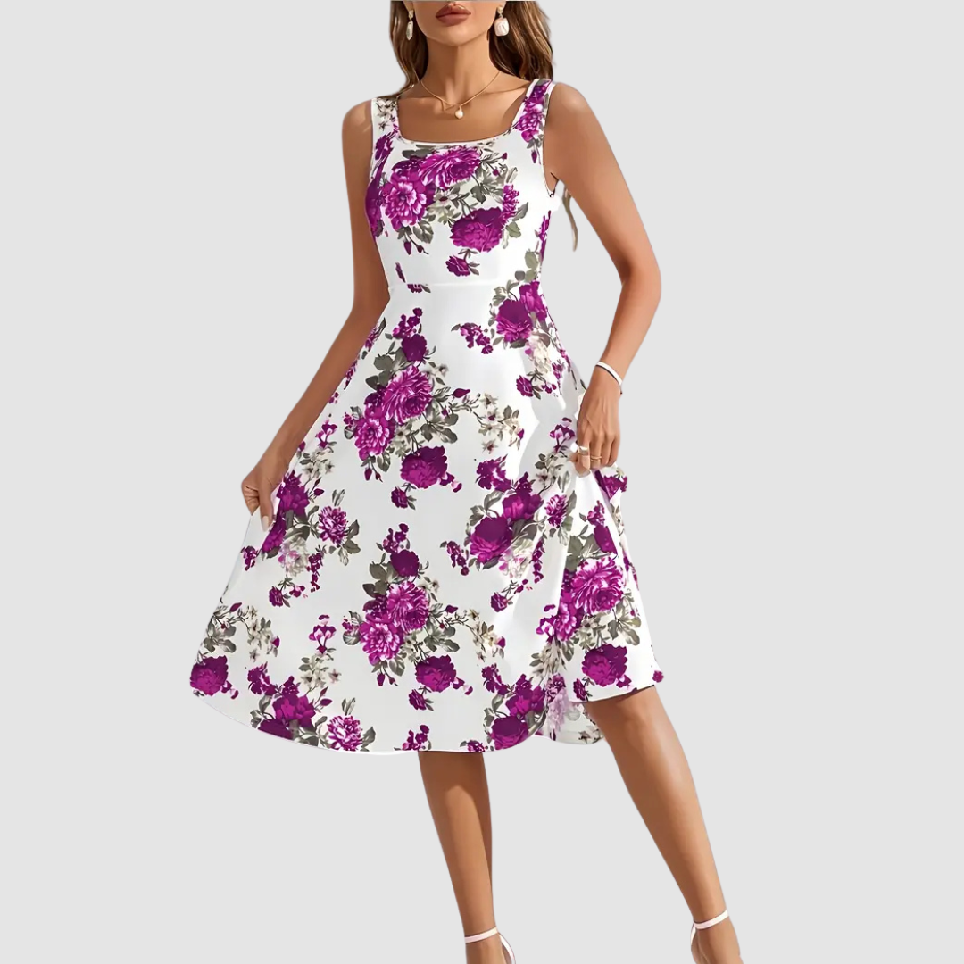 Natalie™ Floral A-Line Dress
