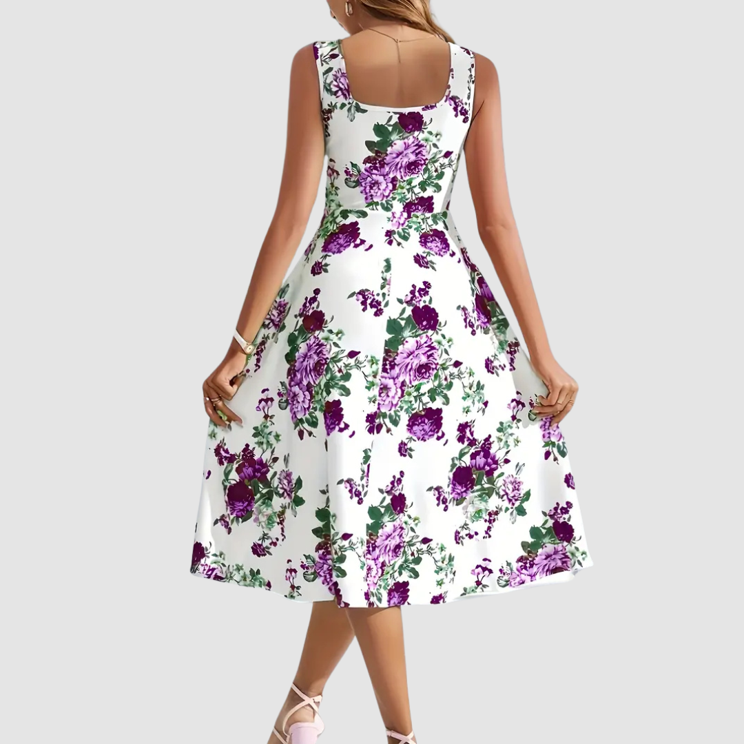 Natalie™ Floral A-Line Dress