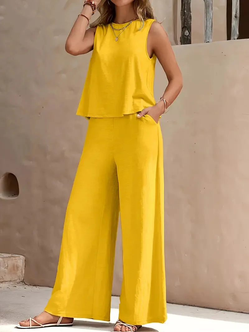 Danielle™ Sleeveless Two-Piece Set