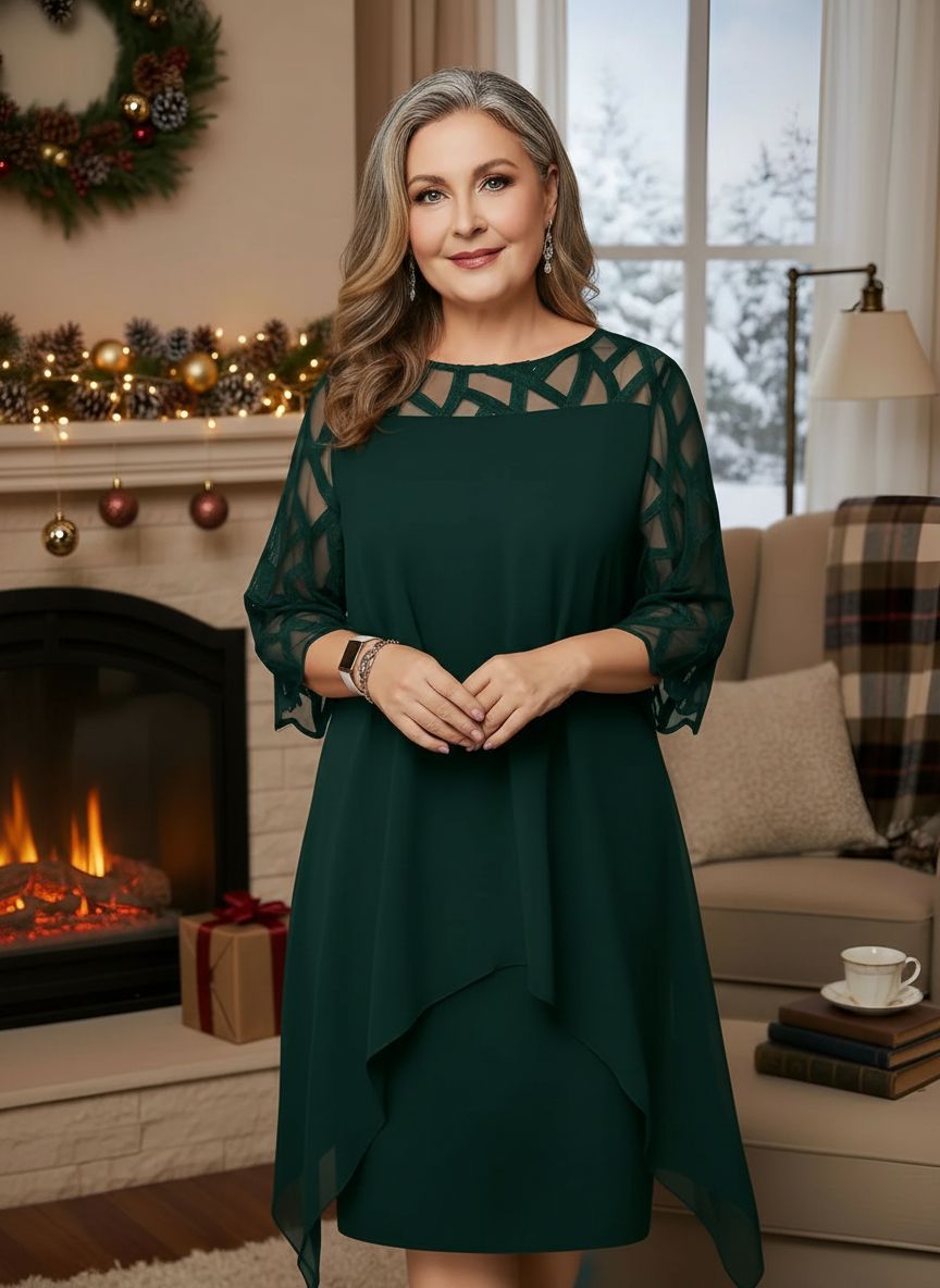Josephine™ Elegant Lace Dress