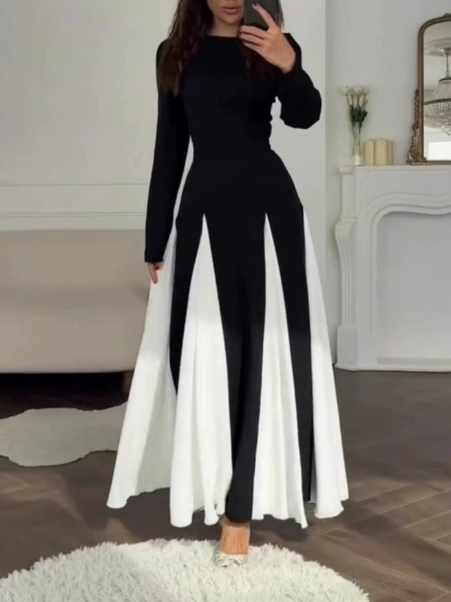 Celia™ Elegant Colorblock Dress