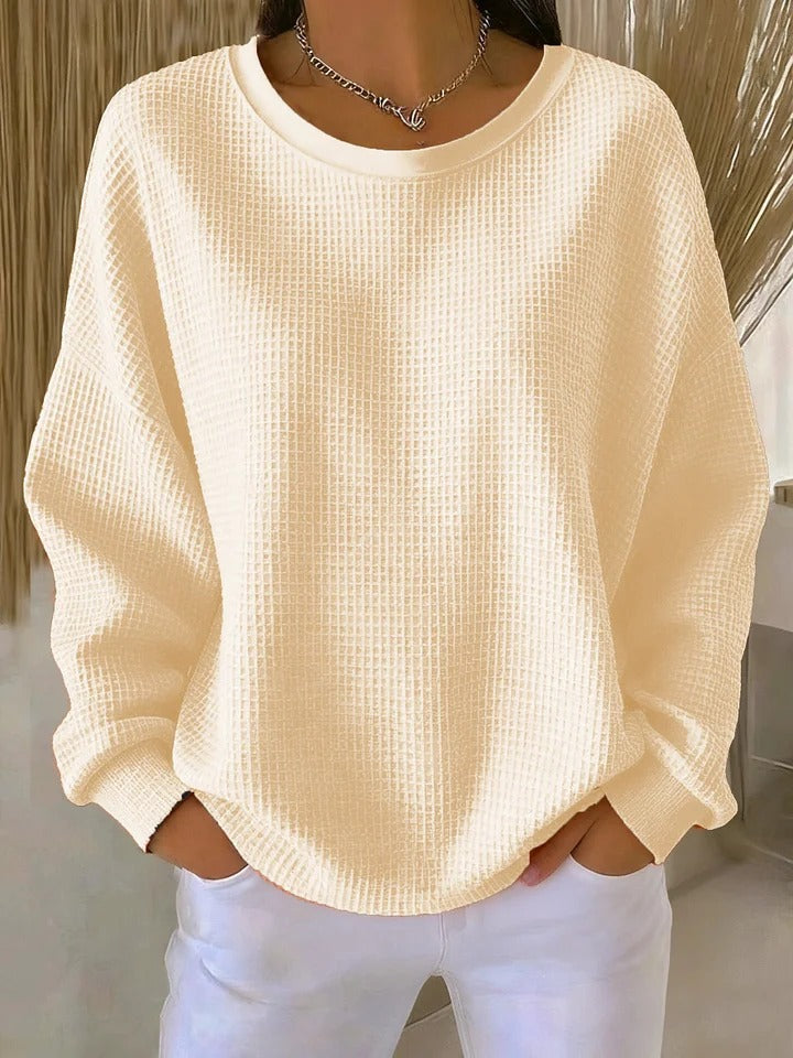 Nila™ | Ribbed Crew-Neck Sweater