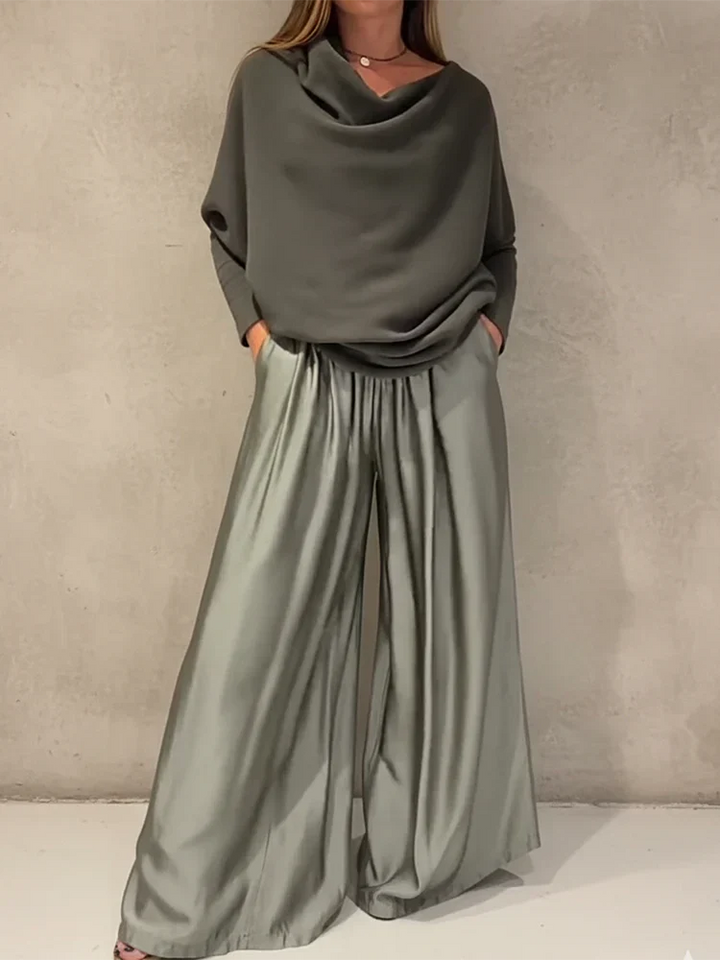 Georgina™ Elegant Off-Shoulder Set