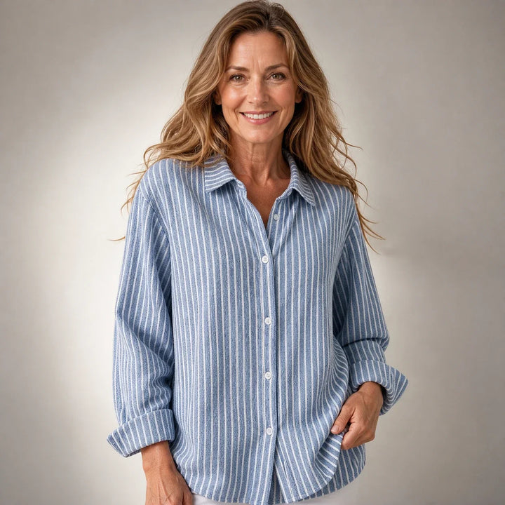 Jacqueline™ | Classic Striped Blouse