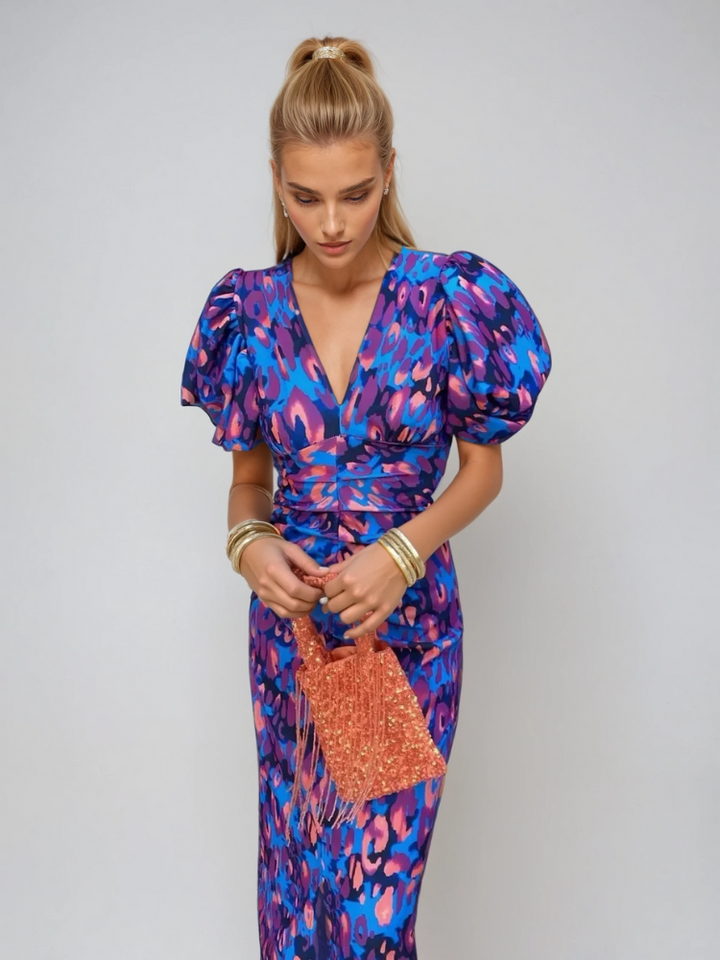 Antoinette™ Elegant Midi Dress