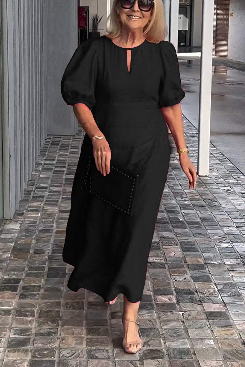Amelie™ Timeless Puff Sleeve Dress