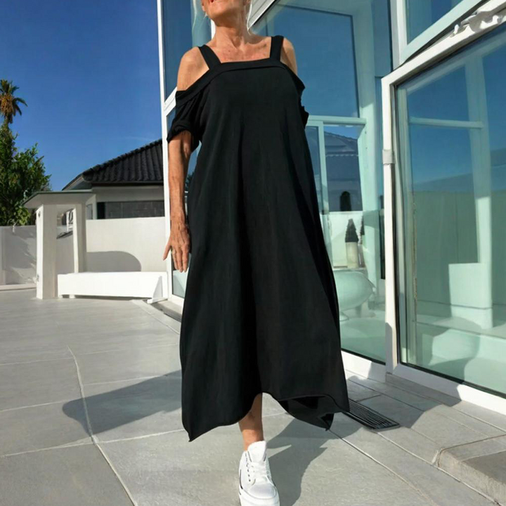 Monique™ Off-Shoulder Maxi Dress